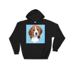 Men's / Women's Custom Pet Print Hoodie (Black)