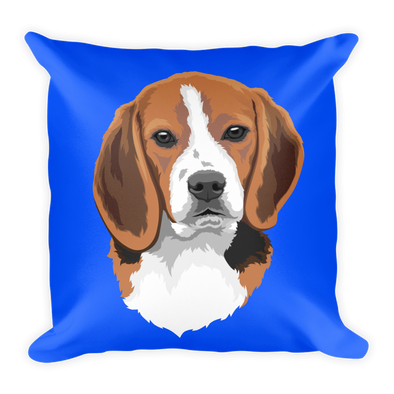 Custom Pet Print Throw Pillow