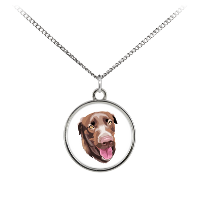 Custom Pet Pendant Necklace